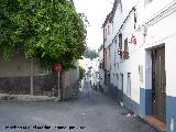 Calle Molino. Comienzo de la calle Molino