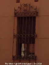 Casa de la Calle Libertad n 21. Reja modernista