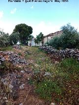 Camino de la Fuente del Pez. Llegando a la aldea