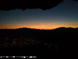 Cueva del Contadero. Ocaso