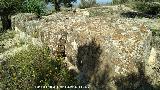 Fortn ibero romano del Cerro Cantarero. Muralla