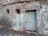 Lavadero de la Cueva. Cerramiento de la cueva