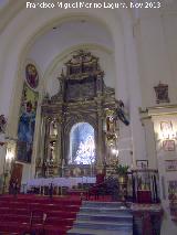 Iglesia de Santa Mara de la Villa. Altar Mayor