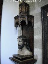 Iglesia de San Pedro Ap�stol. Busto de Jesucristo