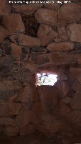 Chozo de la Cueva de la Asilla. Ventanuco