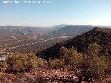 Fortn ibero romano de Las Monjas. Vistas de El Paso