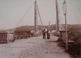 Puente Colgado. Foto antigua