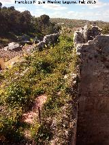 Castillo de Torredonjimeno. Murallas. Adarve