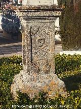 Cruz de San Gins. Pedestal
