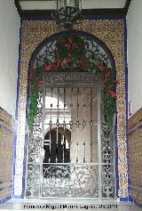 Casa de Don Bonifacio Ordez. Reja del zagun