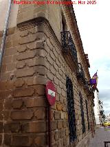 Casa de la Acera de la Magdalena n 20. Planta baja almohadillada