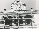 Ayuntamiento de Navas de San Juan. Foto antigua. Foto de Pedro Merino Megas