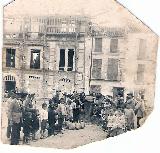 Ayuntamiento de Navas de San Juan. Foto antigua. En construccin
