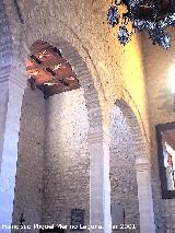 Ermita de la Virgen de la Estrella. Arcos del interior