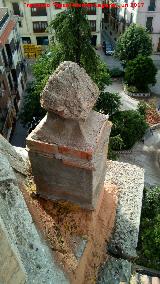 Iglesia de San Juan Bautista. Pinculo de la torre