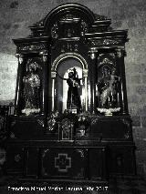 Iglesia de San Juan Bautista. Retablo lateral de noche