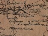 Aldea Ventosilla. Mapa 1799