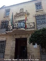 Palacio de los Marqueses de Campo de Aras. Portada
