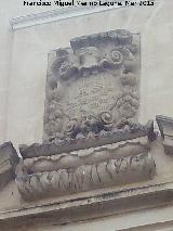 Palacio de los Marqueses de Campo de Aras. Escudo