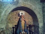 Iglesia de la Asuncin. Virgen en el arco de la Capilla lateral