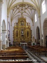 Iglesia de la Asuncin. Interior y Altar Mayor