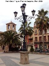 Farola de la Plaza de la Constitucin. 