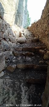 Eremitorio de la Magdalena. Escalera