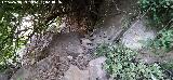 Eremitorio de la Magdalena. Acceso a la celda blanqueada