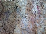 Pinturas rupestres de las Cuevas del Curro Abrigo III. Parte superior