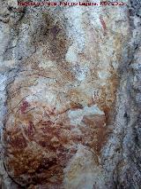 Pinturas rupestres de las Cuevas del Curro Abrigo III. Grupo II