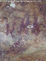 Pinturas rupestres de las Cuevas del Curro Abrigo III. 