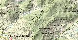 Sierra Orua. Mapa
