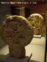 Historia de Quesada. Estela visigoda siglos V-VII con una de las primeras representaciones de la Virgen. Museo Provincial de Jan