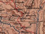 Aldea Tscar. Mapa 1901
