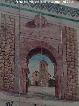Murallas de Quesada. Azulejos de la desaparecida Puerta del Alczar
