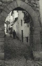 Arco de los Santos. Foto antigua