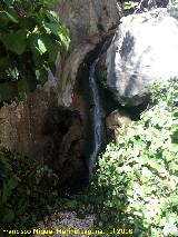 Cueva del Agua. Cascada