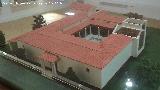Villa Romana de Bruel. Maqueta. CIPAQ