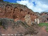 Oratorio visigodo de Valdecanales. Arcos de la baslica