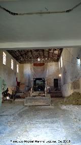 Ermita de San Jos. Interior en obras