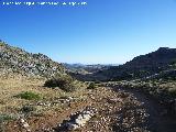 Loma del Calar del Cobo. En la loma