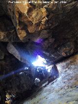 Pinturas rupestres de la Cueva de la Desesperada. Techo de la Cueva