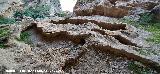 Cueva de las Grajas. Gours