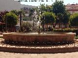 Fuente del Parque Vandelvira. 