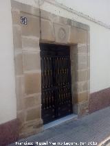 Casa de la Calle Fuente de las Risas n 61. Portada