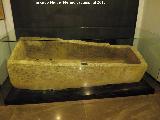 Museo de la Ciudad. Sarcfago de piedra romano. Siglo I a.C.