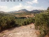 Alberca de los Martos. Casera de los Martos desde los restos de la alberca