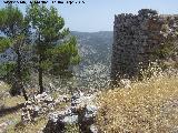 Castillo de Arenas. Recinto Inferior. Puerta