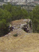 Castillo de Arenas. Recinto Inferior. Torren norte