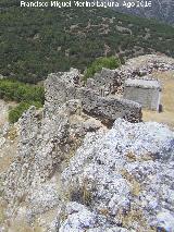 Castillo de Arenas. Recinto Inferior. 